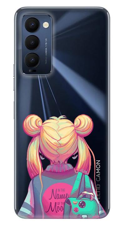 ÖrgülüKız Desenli Cep Telefonu Kılıfı