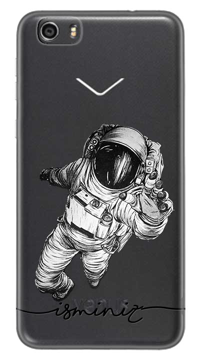 Uzay 2 Desenli Cep Telefonu Kılıfı