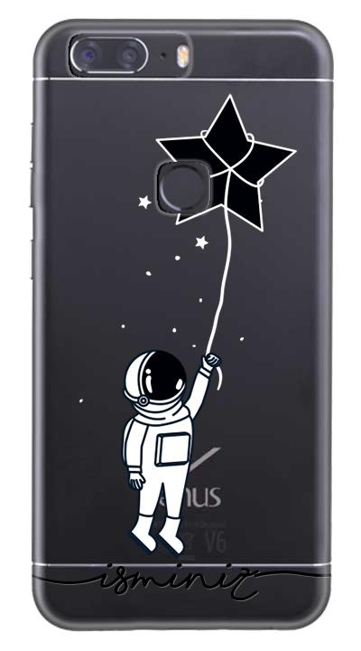 Uzay 6 Desenli Cep Telefonu Kılıfı