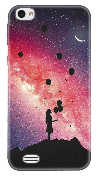 Galaxykız Desenli Cep Telefonu Kılıfı