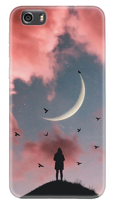 Uzay 5 Desenli Cep Telefonu Kılıfı