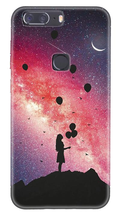 Galaxykız Desenli Cep Telefonu Kılıfı