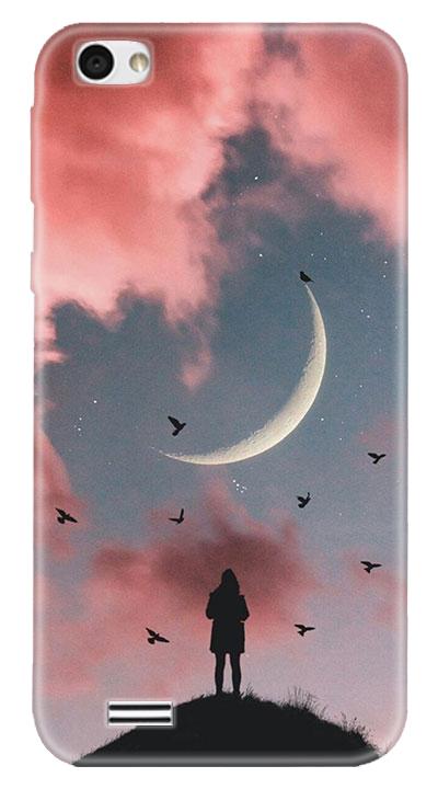 Uzay 5 Desenli Cep Telefonu Kılıfı